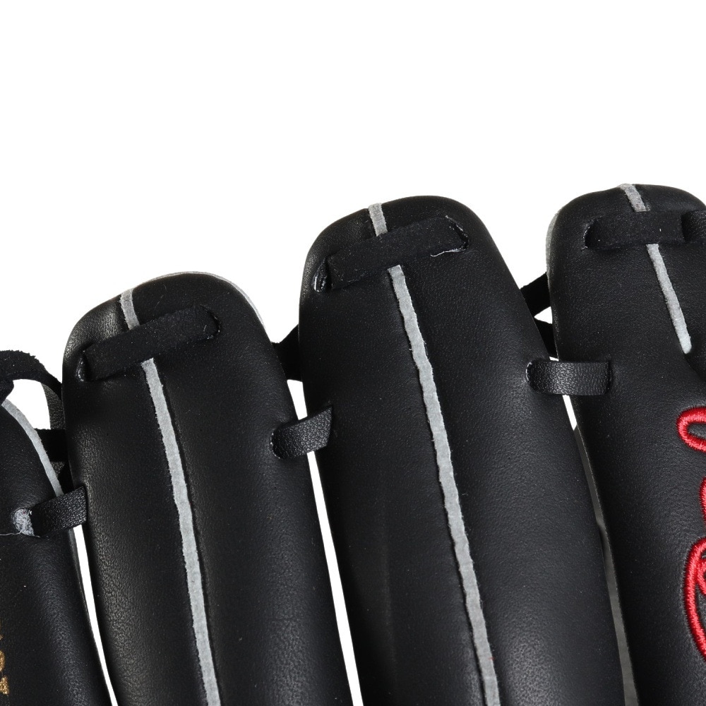 ローリングス（Rawlings）（キッズ）少年軟式用グラブ オールラウンド用 野球グローブ ジュニア グラブ シュアキャッチ BFS ブラック GJ4SCBFS-B