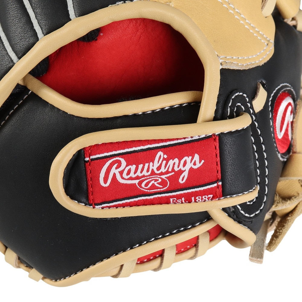 ローリングス（Rawlings）（キッズ）少年軟式用グラブ オールラウンド用 野球グローブ ジュニア グラブ シュアキャッチ BFS キャメル GJ4SCBFS-CAM