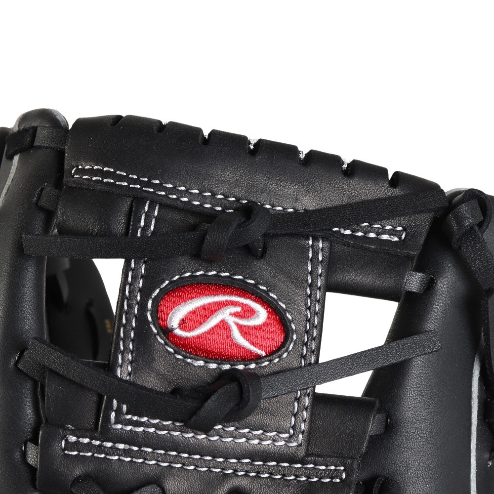 ローリングス（Rawlings）（キッズ）少年軟式用グラブ オールラウンド用 野球グローブ ジュニア グラブ シュアキャッチ BFSS ブラック GJ4SCBFSS-B
