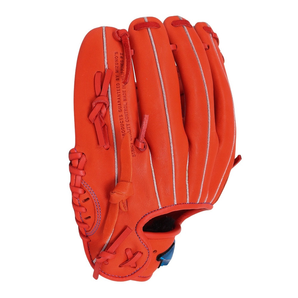 ミズノ（MIZUNO）（キッズ）少年軟式用グラブ オールラウンド用 野球グローブ ジュニア ウィルドライブ ブルー WILL DRIVE 1AJGY20310 52
