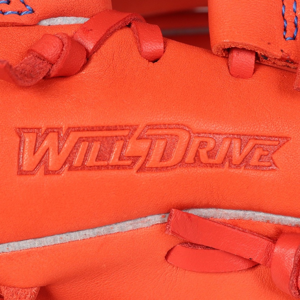 ミズノ（MIZUNO）（キッズ）少年軟式用グラブ オールラウンド用 野球グローブ ジュニア ウィルドライブ ブルー WILL DRIVE 1AJGY20330 52