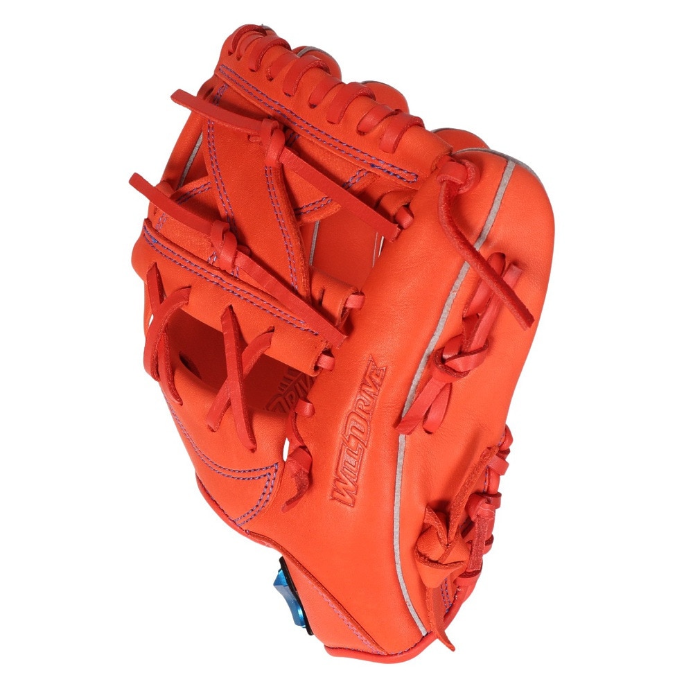 ミズノ（MIZUNO）（キッズ）少年軟式用グラブ オールラウンド用 野球グローブ ジュニア ウィルドライブ ブルー WILL DRIVE 1AJGY20330 52