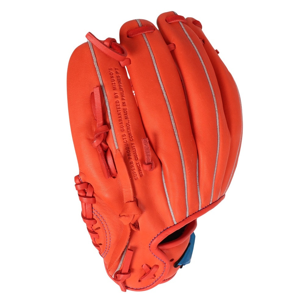 ミズノ（MIZUNO）（キッズ）少年軟式用グラブ オールラウンド用 野球グローブ ジュニア ウィルドライブ ブルー WILL DRIVE 1AJGY20330 52