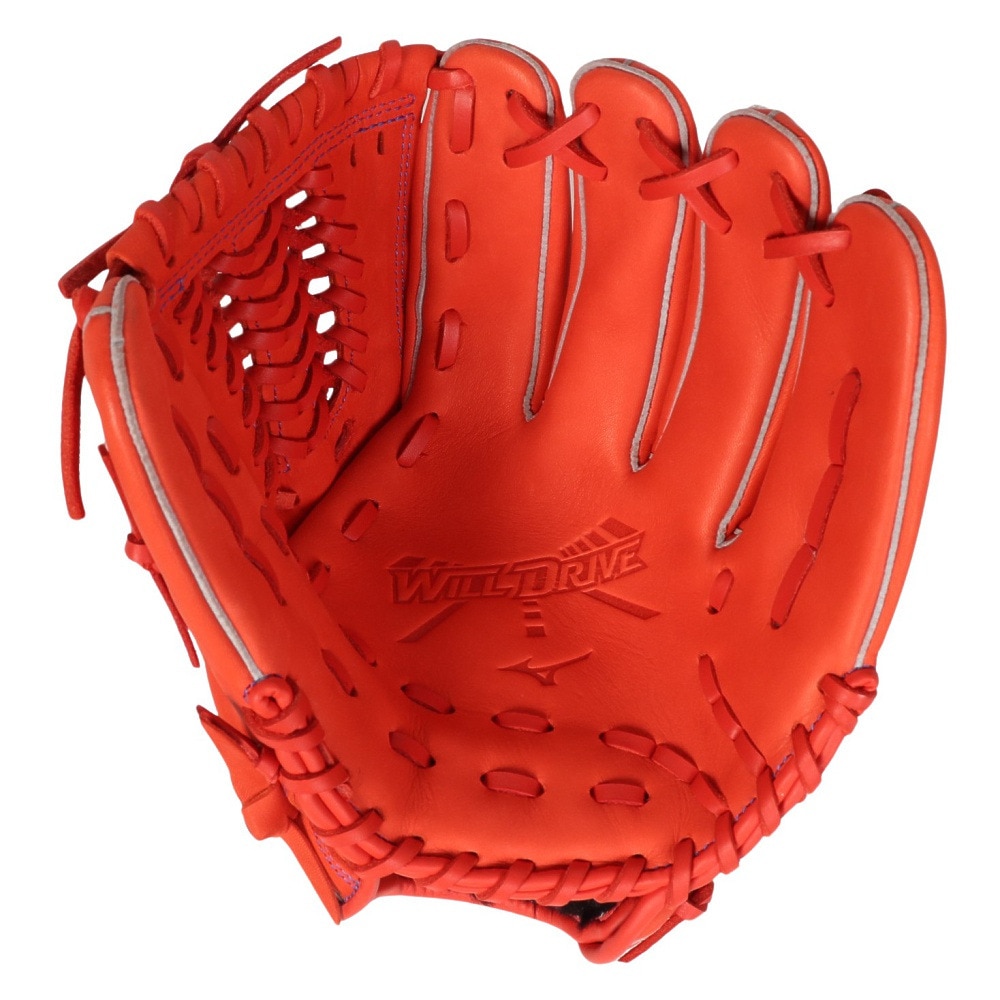ミズノ（MIZUNO）（キッズ）少年軟式用グラブ オールラウンド用 野球グローブ ジュニア ウィルドライブ ブルー WILL DRIVE 1AJGY20340 52
