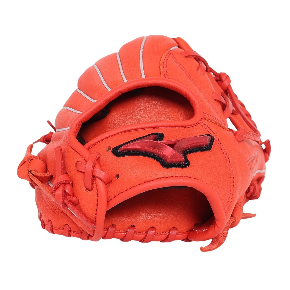 ミズノ（MIZUNO）（キッズ）少年軟式用グラブ オールラウンド用 野球グローブ ジュニア ウィルドライブ レッド WILL DRIVE 1AJGY30730 52