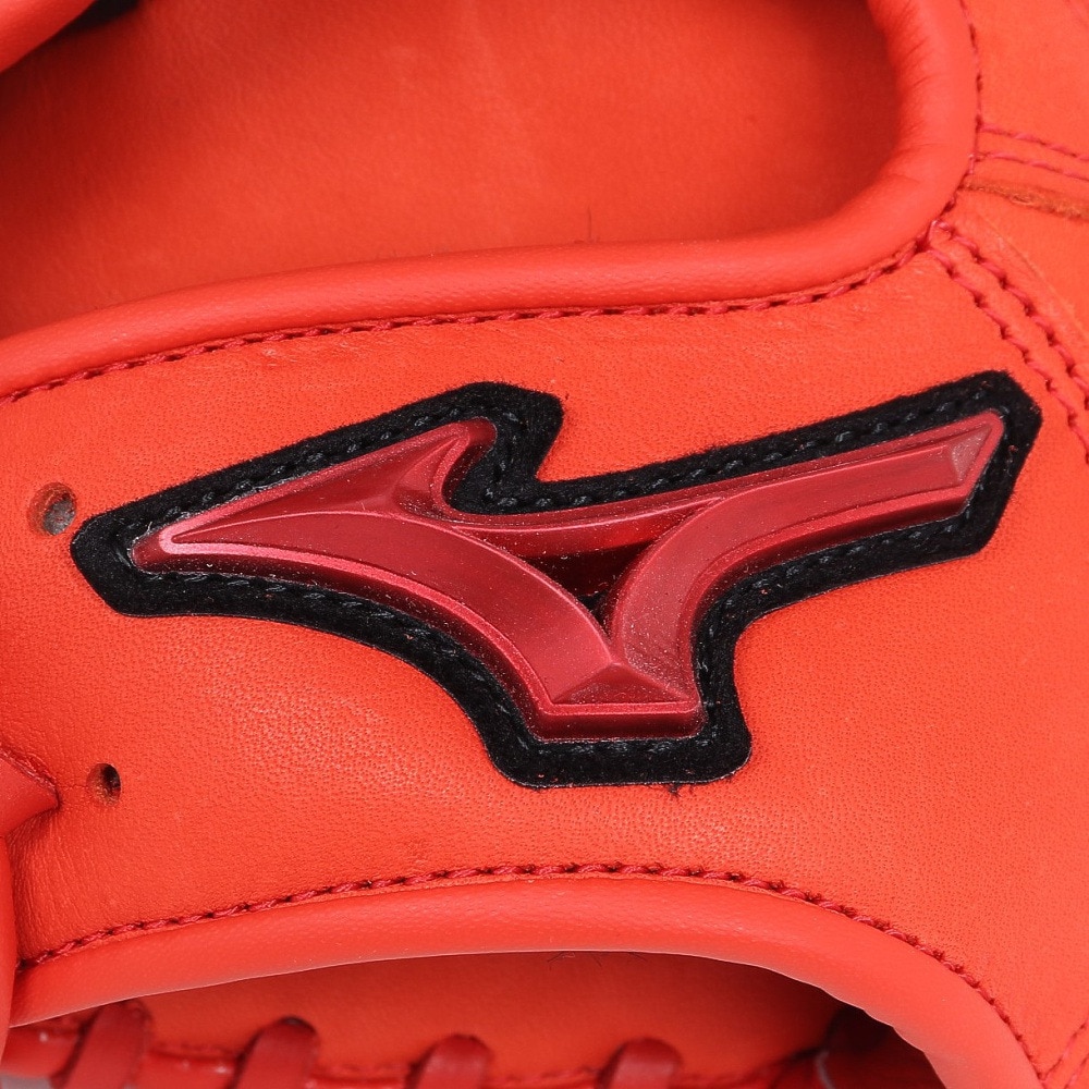 ミズノ（MIZUNO）（キッズ）少年軟式用グラブ オールラウンド用 野球グローブ ジュニア ウィルドライブ レッド WILL DRIVE 1AJGY30730 52