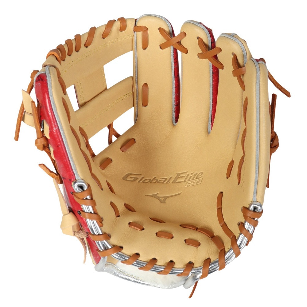 ミズノ（MIZUNO）（キッズ）少年軟式用グラブ オールラウンド用 グローバルエリート RG Hselection SIGNA 2024ミズノセレクション 1AJGY31200 80A5