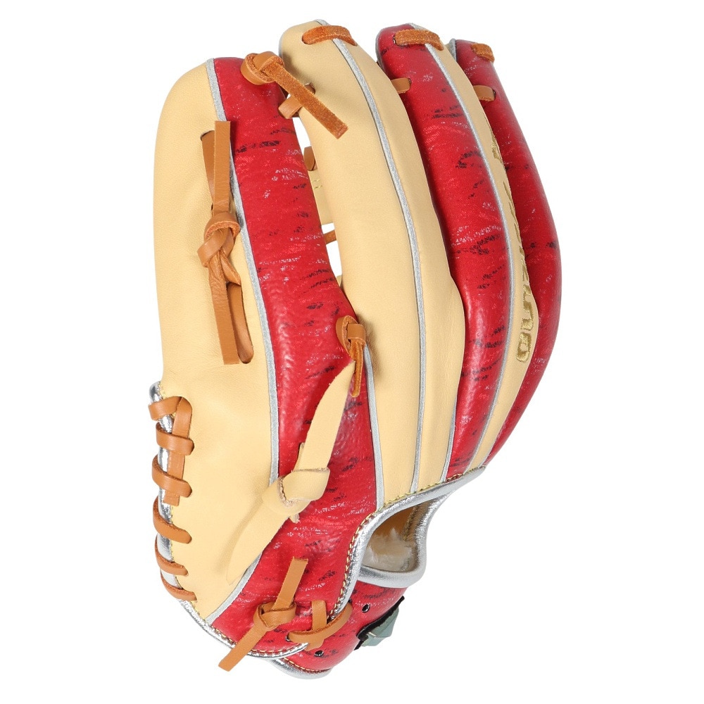 ミズノ（MIZUNO）（キッズ）少年軟式用グラブ オールラウンド用 グローバルエリート RG Hselection SIGNA 2024ミズノセレクション 1AJGY31200 80A5
