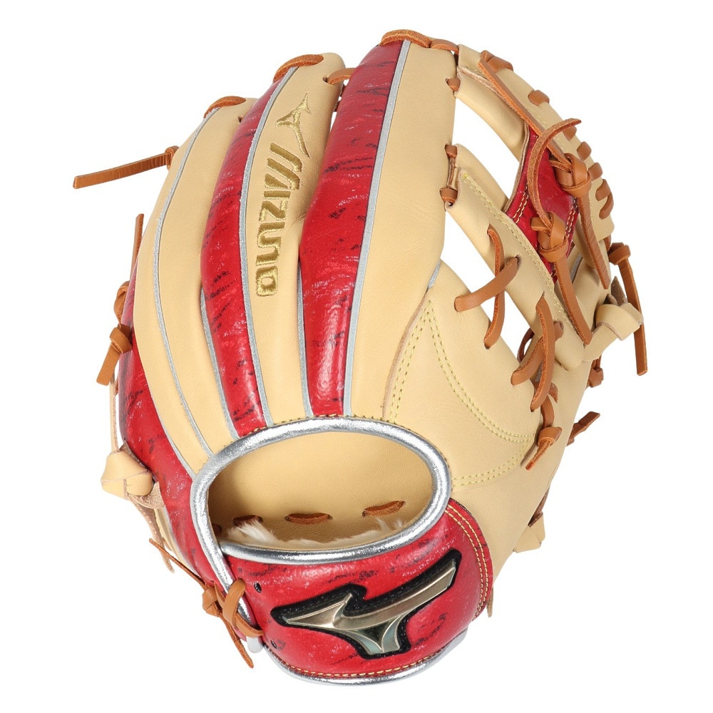 ミズノ（MIZUNO）（キッズ）少年軟式用グラブ オールラウンド用 グローバルエリート RG Hselection SIGNA 2024ミズノセレクション 1AJGY31200 80A5