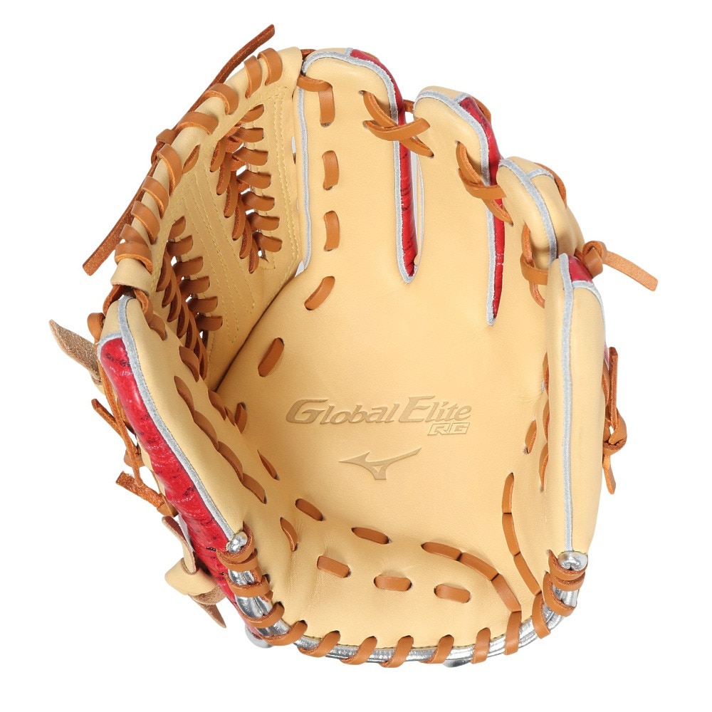 ミズノ（MIZUNO）（キッズ）少年軟式用グラブ オールラウンド用 ジュニア グローバルエリート RG Hselection SIGNA 2024ミズノセレクション 1AJGY31220 80A5