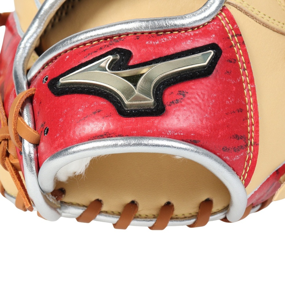 ミズノ（MIZUNO）（キッズ）少年軟式用グラブ オールラウンド用 ジュニア グローバルエリート RG Hselection SIGNA 2024ミズノセレクション 1AJGY31220 80A5