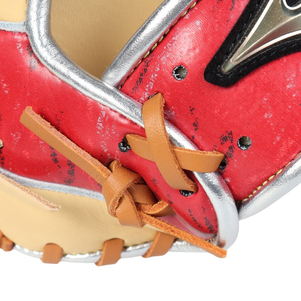 ミズノ（MIZUNO）（キッズ）少年軟式用グラブ オールラウンド用 ジュニア グローバルエリート RG Hselection SIGNA 2024ミズノセレクション 1AJGY31220 80A5