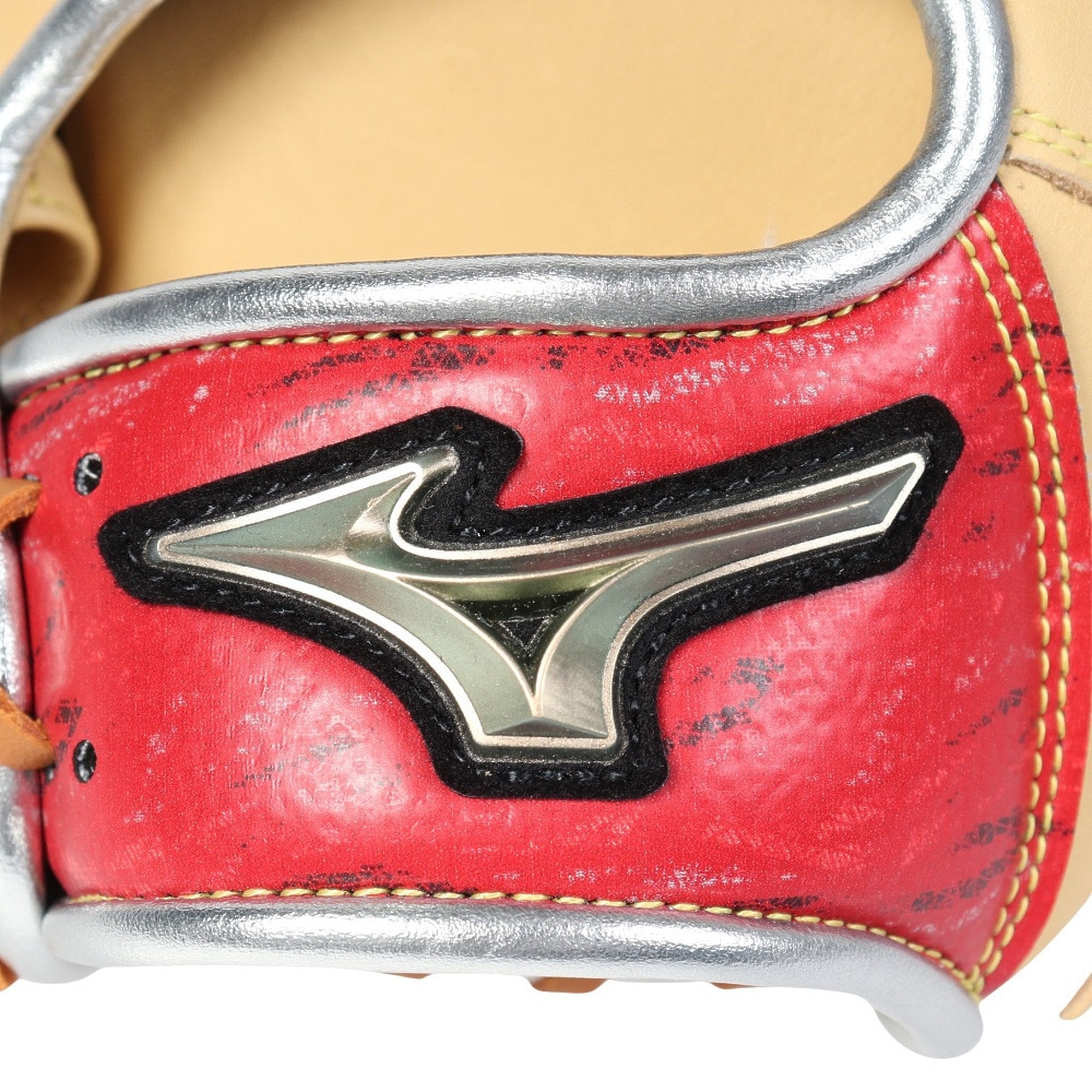 ミズノ（MIZUNO）（キッズ）少年軟式用グラブ オールラウンド用 ジュニア グローバルエリート RG Hselection SIGNA 2024ミズノセレクション 1AJGY31220 80A5