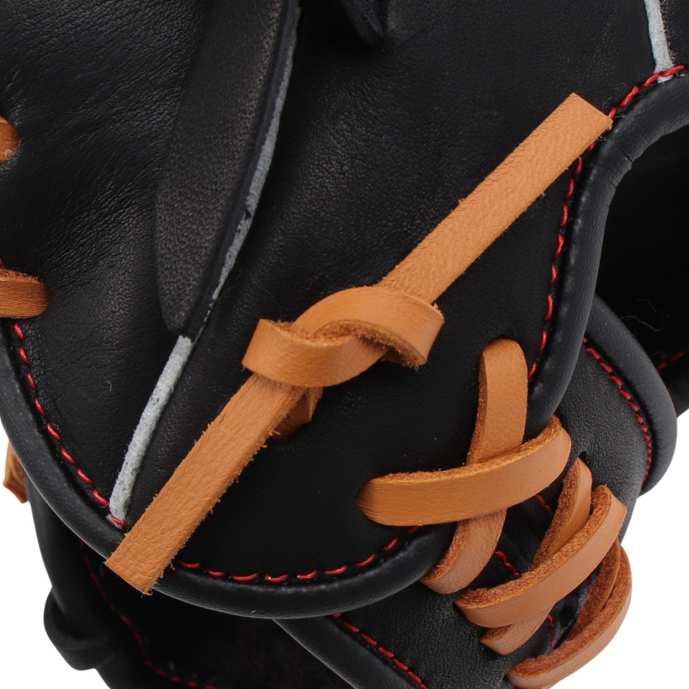 ミズノ（MIZUNO）（キッズ）少年軟式用グラブ オールラウンド用 野球グローブ ジュニア ウィルドライブ レッド AXI 1AJGY31540 0949