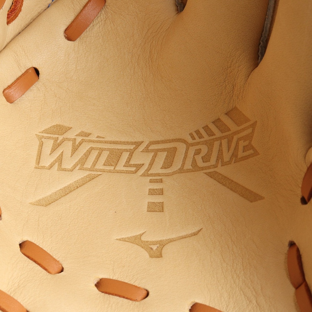 ミズノ（MIZUNO）（キッズ）少年軟式用グラブ オールラウンド用 野球グローブ ジュニア ウィルドライブ ブルー 24AW 1AJGY31640 8049