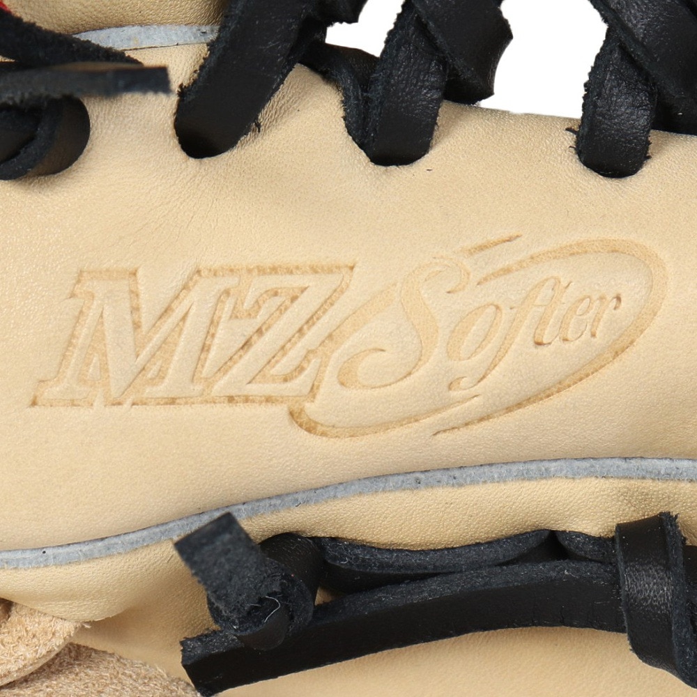 ミズノ（MIZUNO）（キッズ）少年軟式用グラブ オールラウンド用 野球グローブ ジュニア NB Mz Softer 1AJGY90810 80