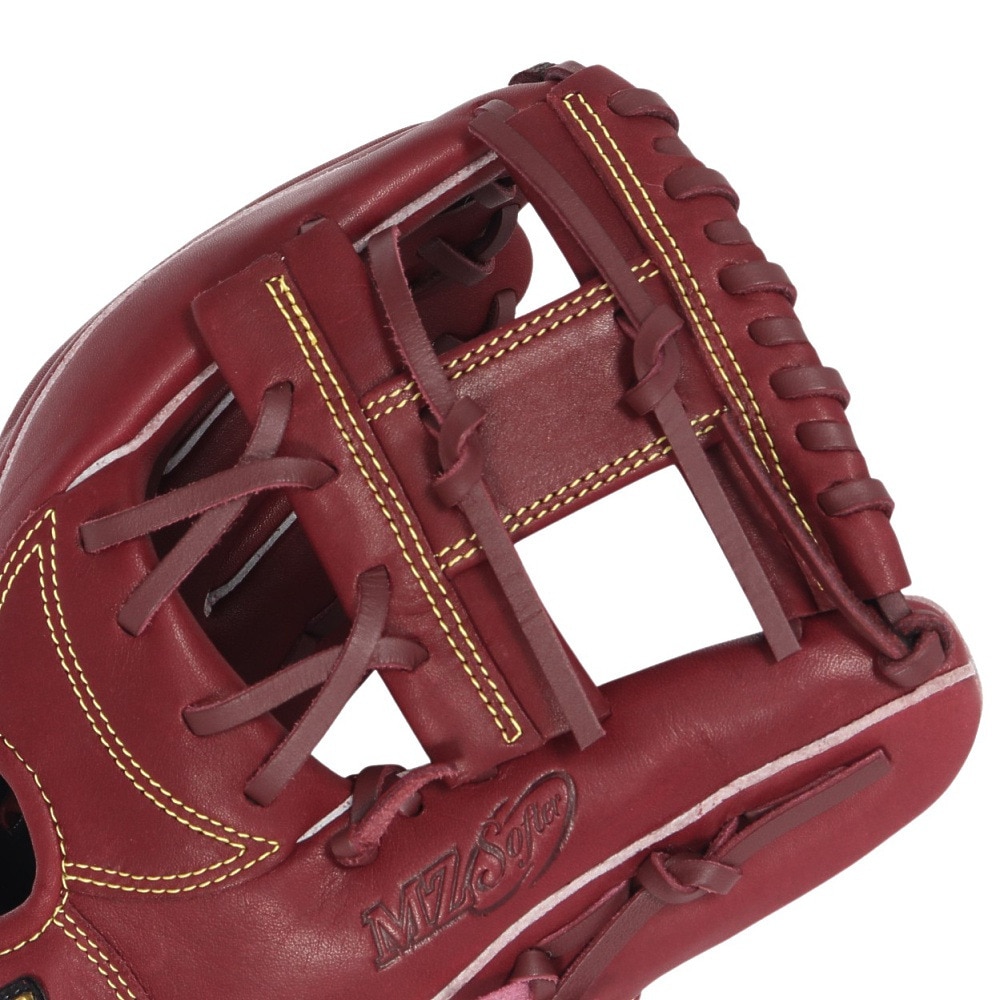 ミズノ（MIZUNO）（キッズ）少年軟式用グラブ オールラウンド用 野球グローブ ジュニア MZ ソフター 1AJGY23930 83