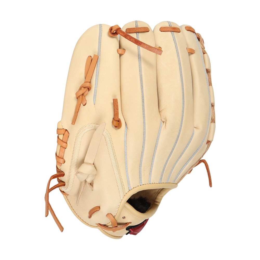 ミズノ（MIZUNO）（キッズ）少年軟式用グラブ オールラウンド用 野球グローブ ジュニア ウィルドライブ レッド U-Plus 1AJGY32330 8049