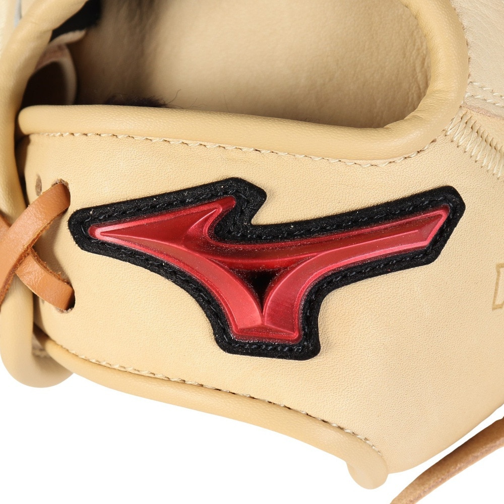 ミズノ（MIZUNO）（キッズ）少年軟式用グラブ オールラウンド用 野球グローブ ジュニア ウィルドライブ レッド U-Plus 1AJGY32330 8049