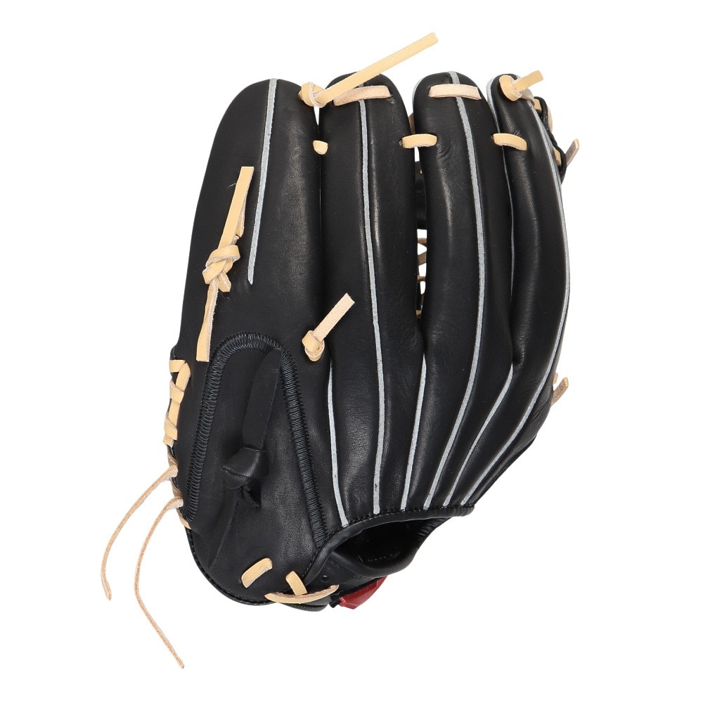 ミズノ（MIZUNO）（キッズ）少年軟式用グラブ オールラウンド用 野球グローブ ジュニア ウィルドライブ レッド U-Plus 1AJGY32340 0980