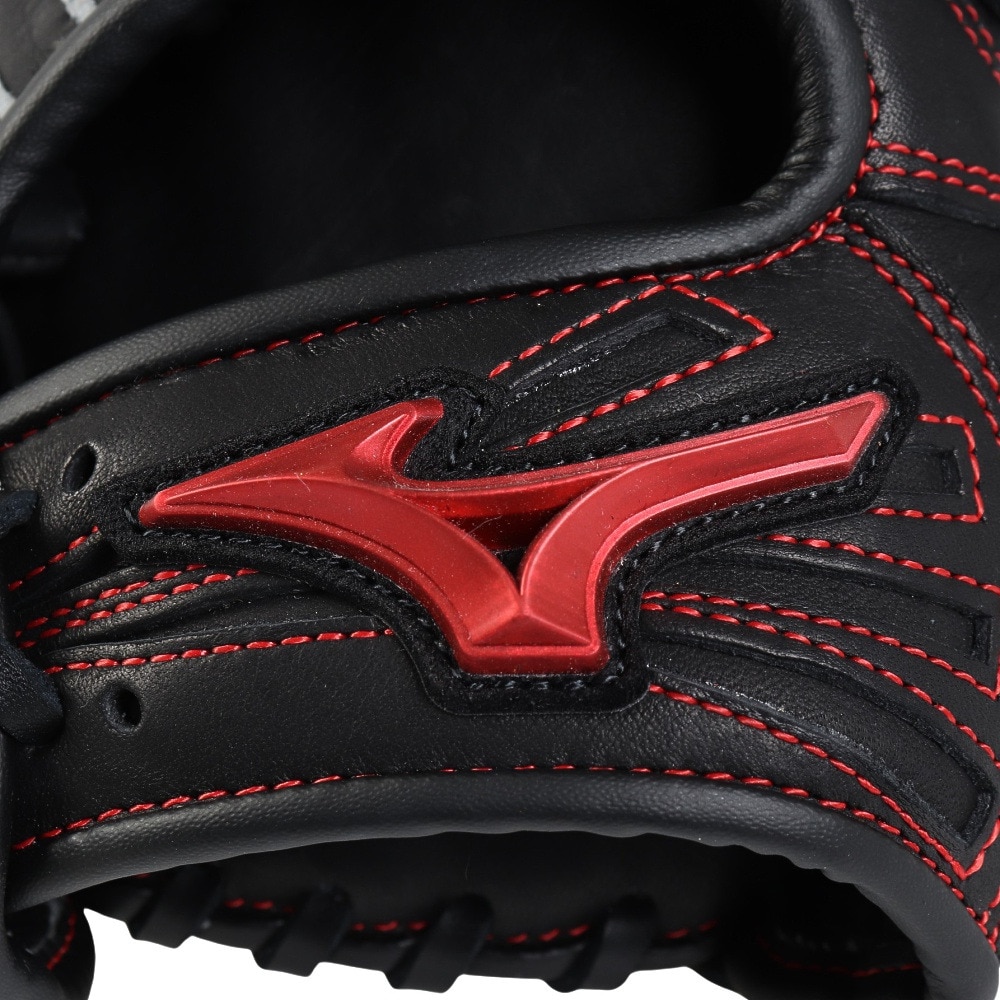 ミズノ（MIZUNO）（キッズ）【新商品】 少年軟式用グラブ オールラウンド用 野球 ジュニア ウィルドライブ レッド IBE 1AJGY32410 09