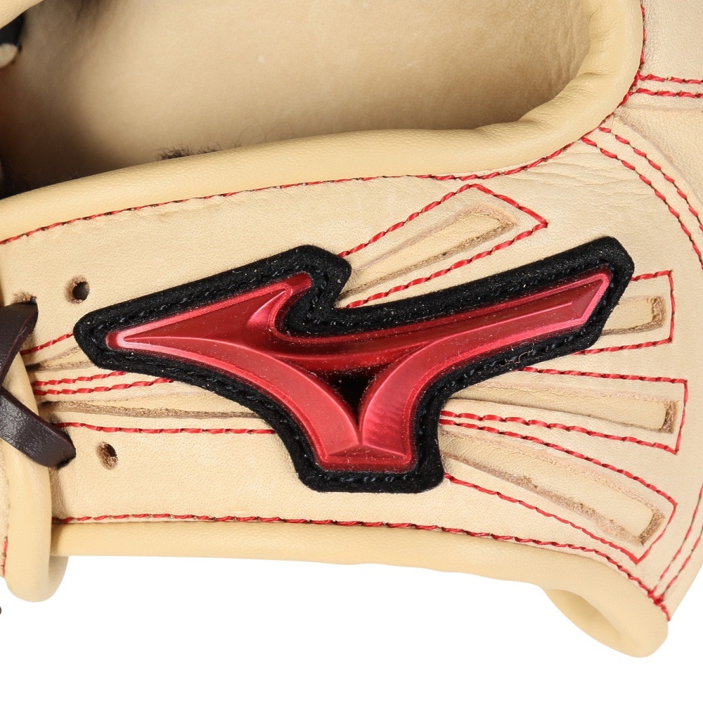 ミズノ（MIZUNO）（キッズ）少年軟式用グラブ オールラウンド用 野球グローブ ウィルドライブ RED IBE 1AJGY32420 8057