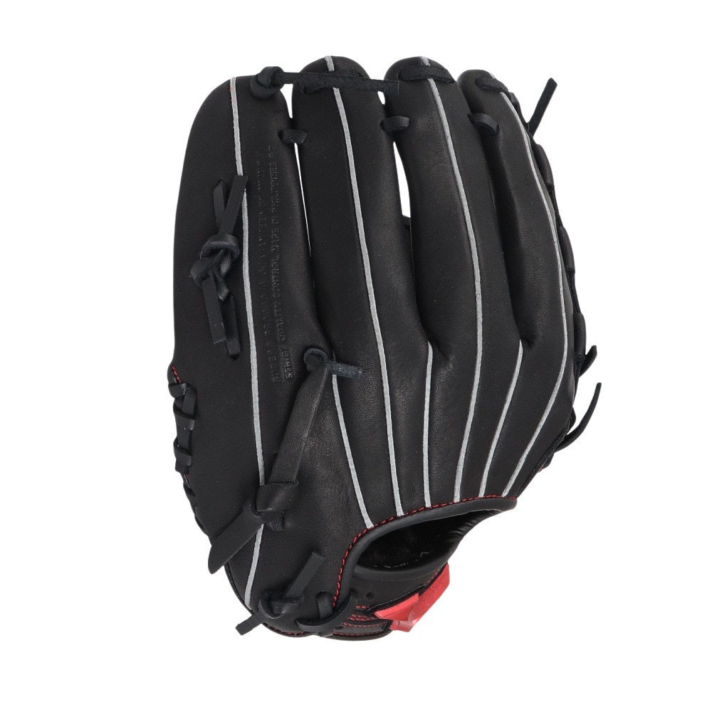 ミズノ（MIZUNO）（キッズ）少年軟式用グラブ オールラウンド用 野球グローブ ジュニア ウィルドライブ レッド IBE Lサイズ 1AJGY32430 09