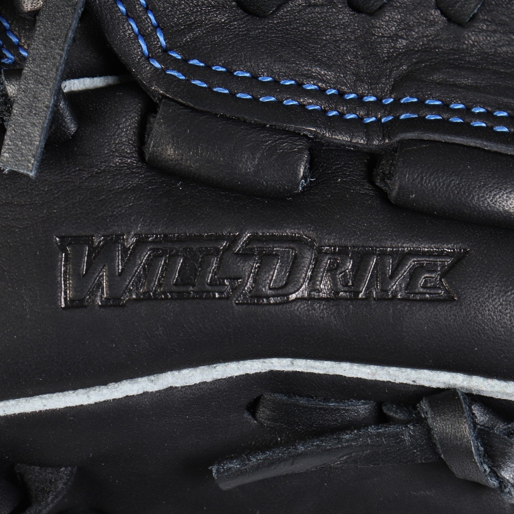 ミズノ（MIZUNO）（キッズ）少年軟式用グラブ オールラウンド用 野球グローブ ジュニア軟式用ウィルドライブ ブルー SS 1AJGY32500 09