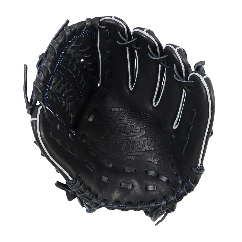 ミズノ（MIZUNO）（キッズ）少年軟式用グラブ オールラウンド用 野球グローブ ジュニア軟式用ウィルドライブ ブルー SS 1AJGY32500 09