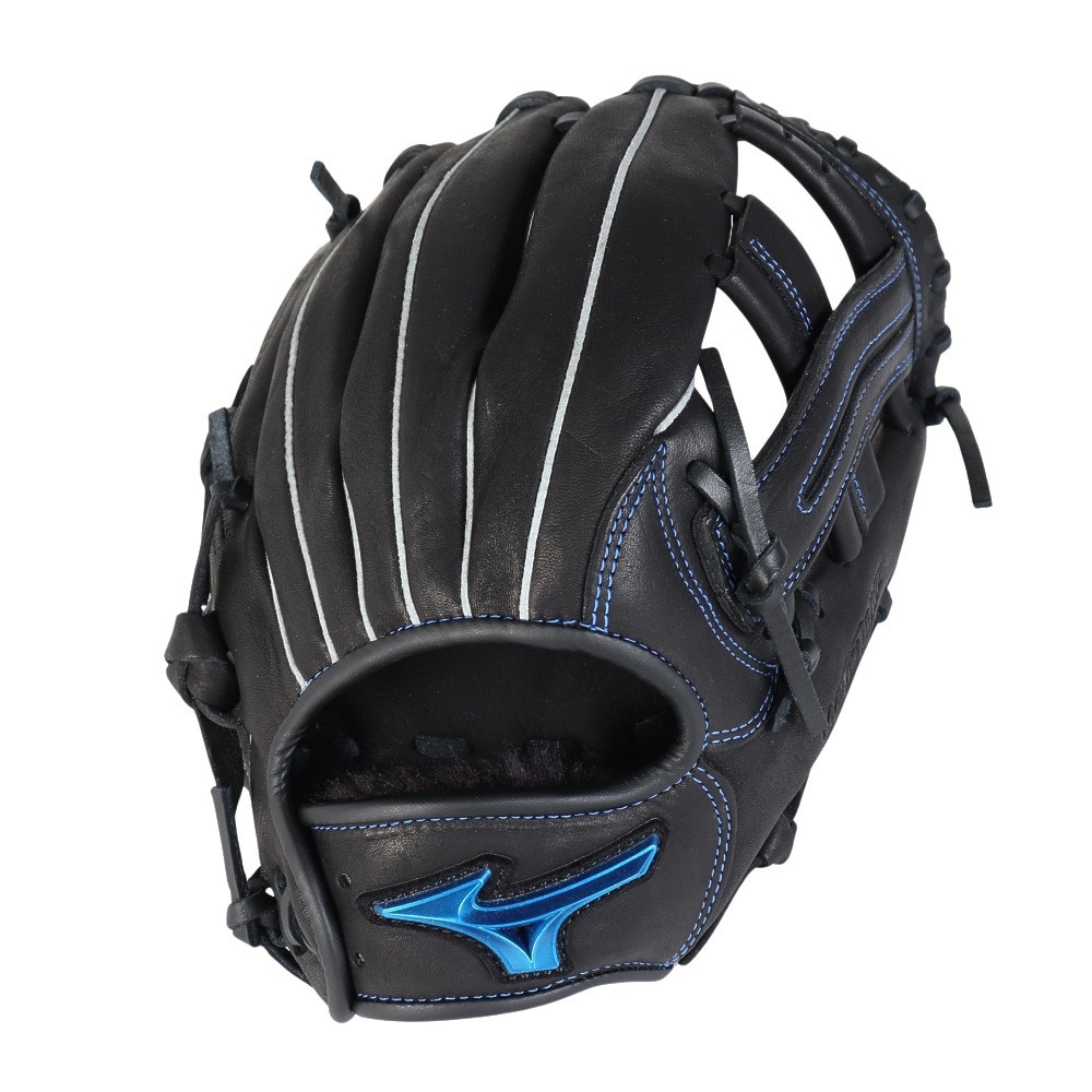 ミズノ（MIZUNO）（キッズ）少年軟式用グラブ オールラウンド用 ウィルドライブ ブルー 1AJGY32510 09