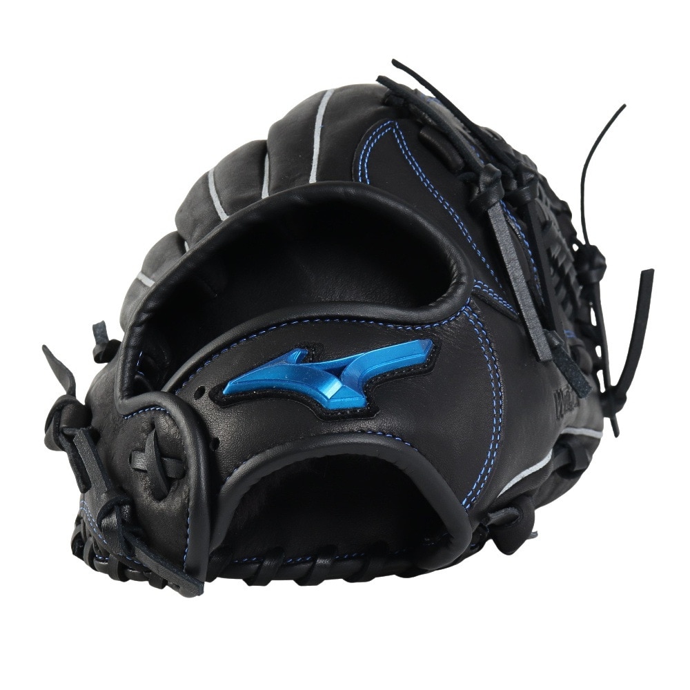 ミズノ（MIZUNO）（キッズ）少年軟式用グラブ オールラウンド用 野球グローブ ジュニア ウィルドライブ ブルー Lサイズ 1AJGY32530 09