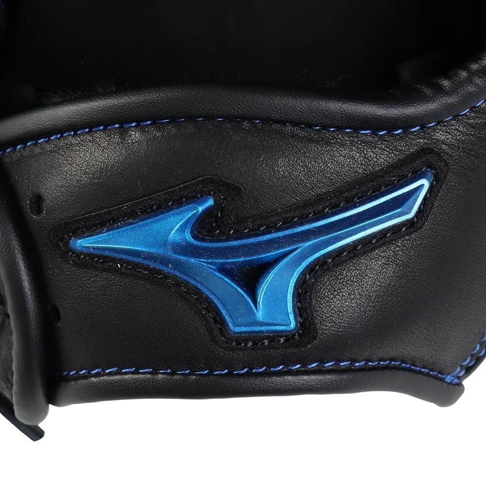 ミズノ（MIZUNO）（キッズ）少年軟式用グラブ オールラウンド用 野球グローブ ジュニア ウィルドライブ ブルー Lサイズ 1AJGY32530 09
