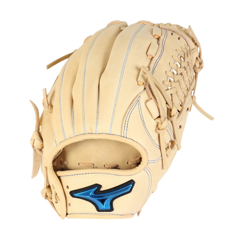 ミズノ（MIZUNO）（キッズ）少年軟式用グラブ オールラウンド用 野球グローブ ウィルドライブ ブルー L 1AJGY32530 80