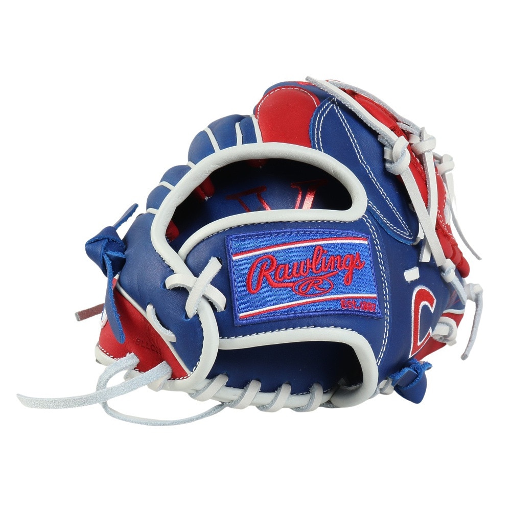 ローリングス（Rawlings）（キッズ）少年軟式用グラブ オールラウンド用 ジュニア ハイパーテック MLB チーム N6L1 CHC GJ5HTMN6L1-CHC