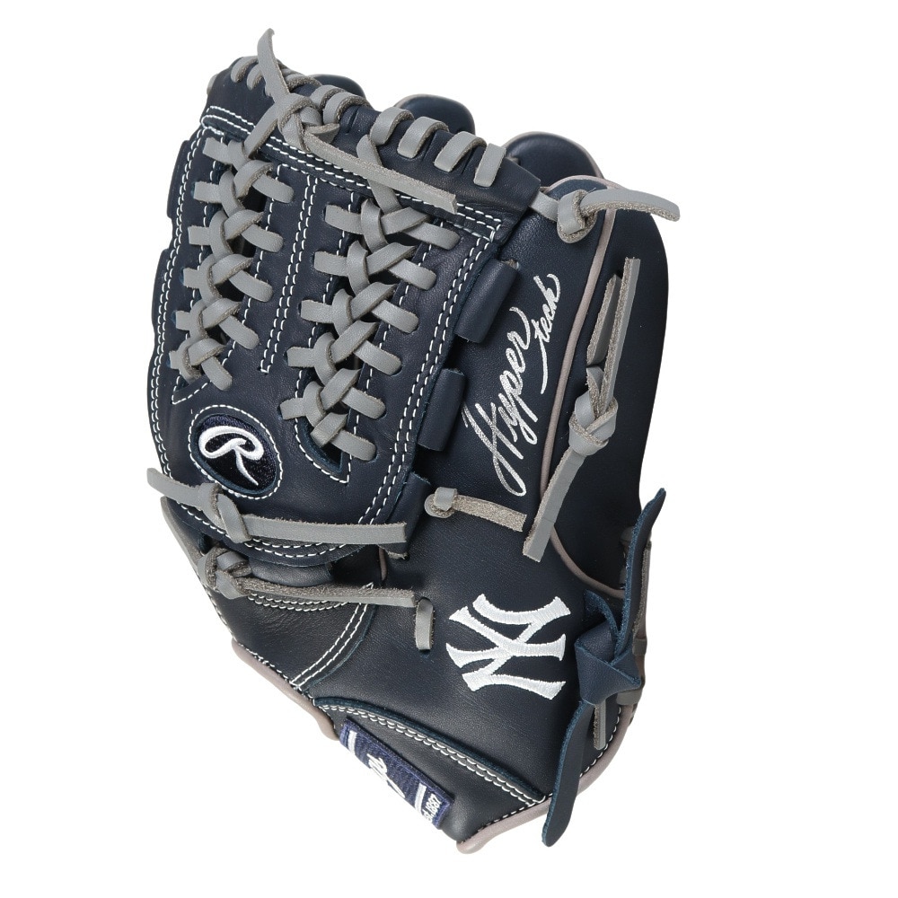 ローリングス（Rawlings）（キッズ）少年軟式用グラブ オールラウンド用 野球グローブ ジュニア ハイパーテック MLB TEAM GJ5HTMN6L1-NYY