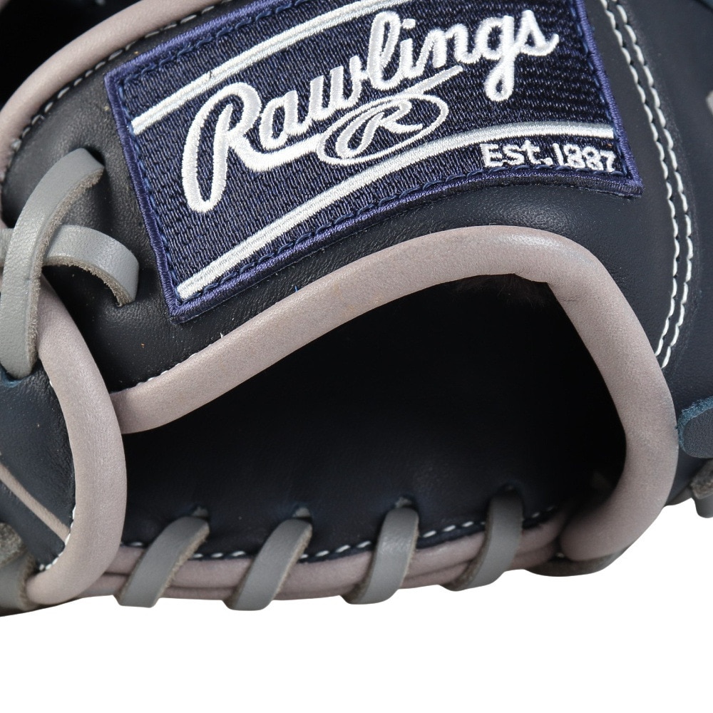 ローリングス（Rawlings）（キッズ）少年軟式用グラブ オールラウンド用 野球グローブ ジュニア ハイパーテック MLB TEAM GJ5HTMN6L1-NYY