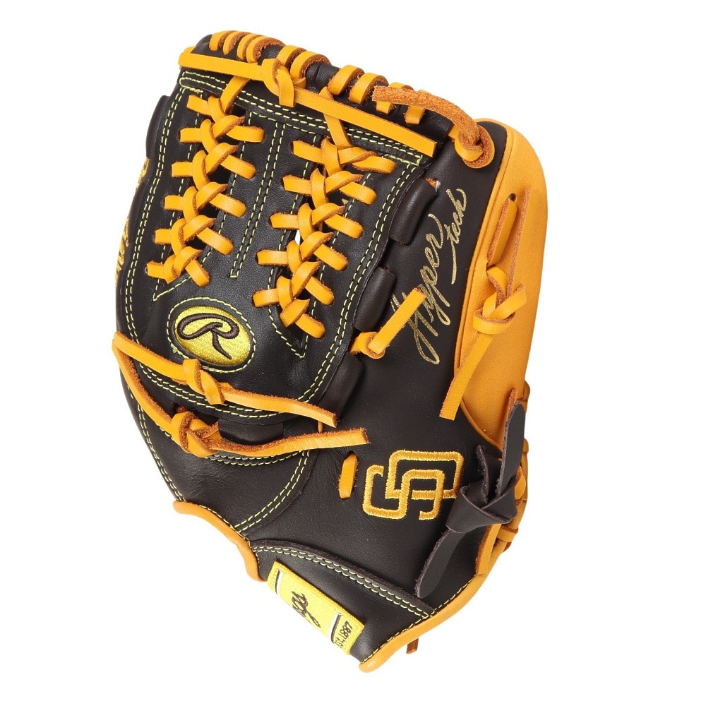 ローリングス（Rawlings）（キッズ）少年軟式用グラブ オールラウンド用 野球グローブ ジュニア ハイパーテック MLB TEAM GJ5HTMN6L1-SPD