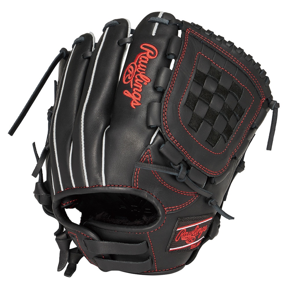 ローリングス（Rawlings）（キッズ）少年軟式用グラブ オールラウンド用 野球グローブ ジュニア ハイパーテック GJ5R9BFM-B