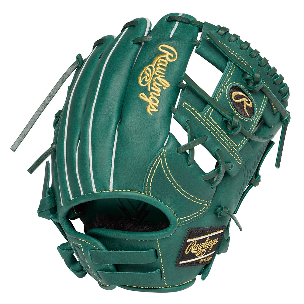 ローリングス（Rawlings）（キッズ）少年軟式用グラブ オールラウンド用 野球グローブ ジュニア ハイパーテック GJ5R9BFS-DGRN