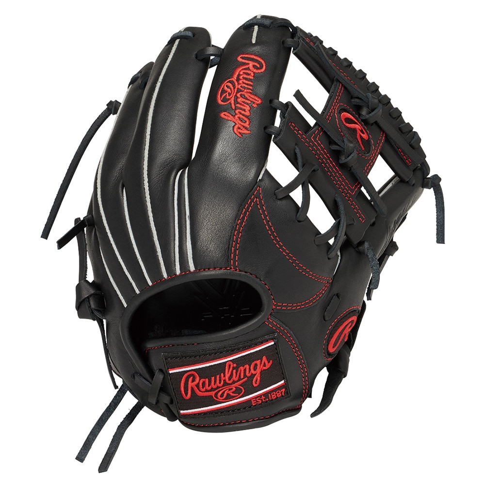 ローリングス（Rawlings）（キッズ）少年軟式用グラブ オールラウンド用 野球グローブ ジュニア ハイパーテック GJ5R9N6L-B