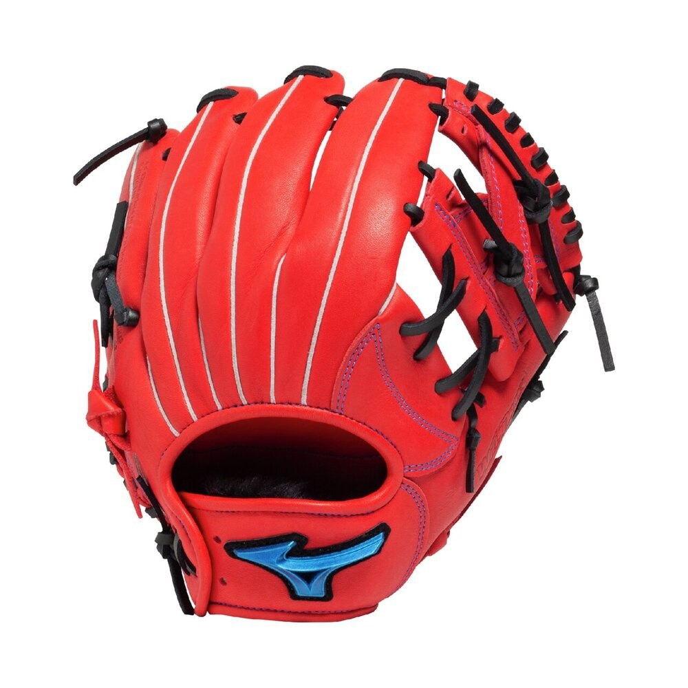 ミズノ（MIZUNO）（キッズ）少年軟式用グラブ オールラウンド用 野球グローブ ウィルドライブ ブルー 1AJGY33420 7009