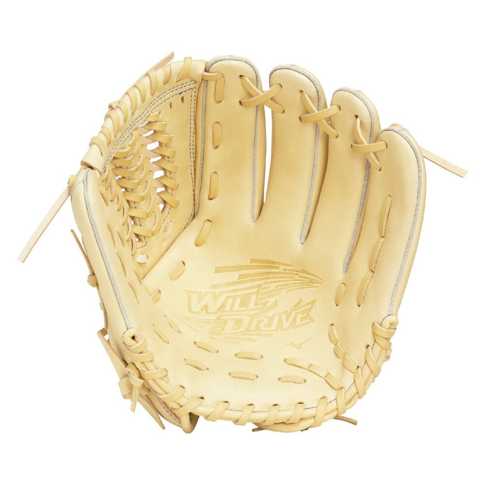 ミズノ（MIZUNO）（キッズ）少年軟式用グラブ オールラウンド用 野球グローブ ウィルドライブ ブルー 1AJGY33430 80
