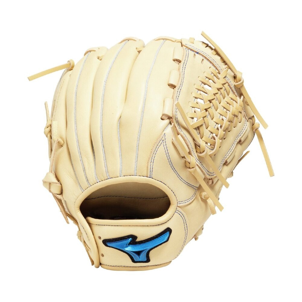 ミズノ（MIZUNO）（キッズ）少年軟式用グラブ オールラウンド用 野球グローブ ウィルドライブ ブルー 1AJGY33430 80