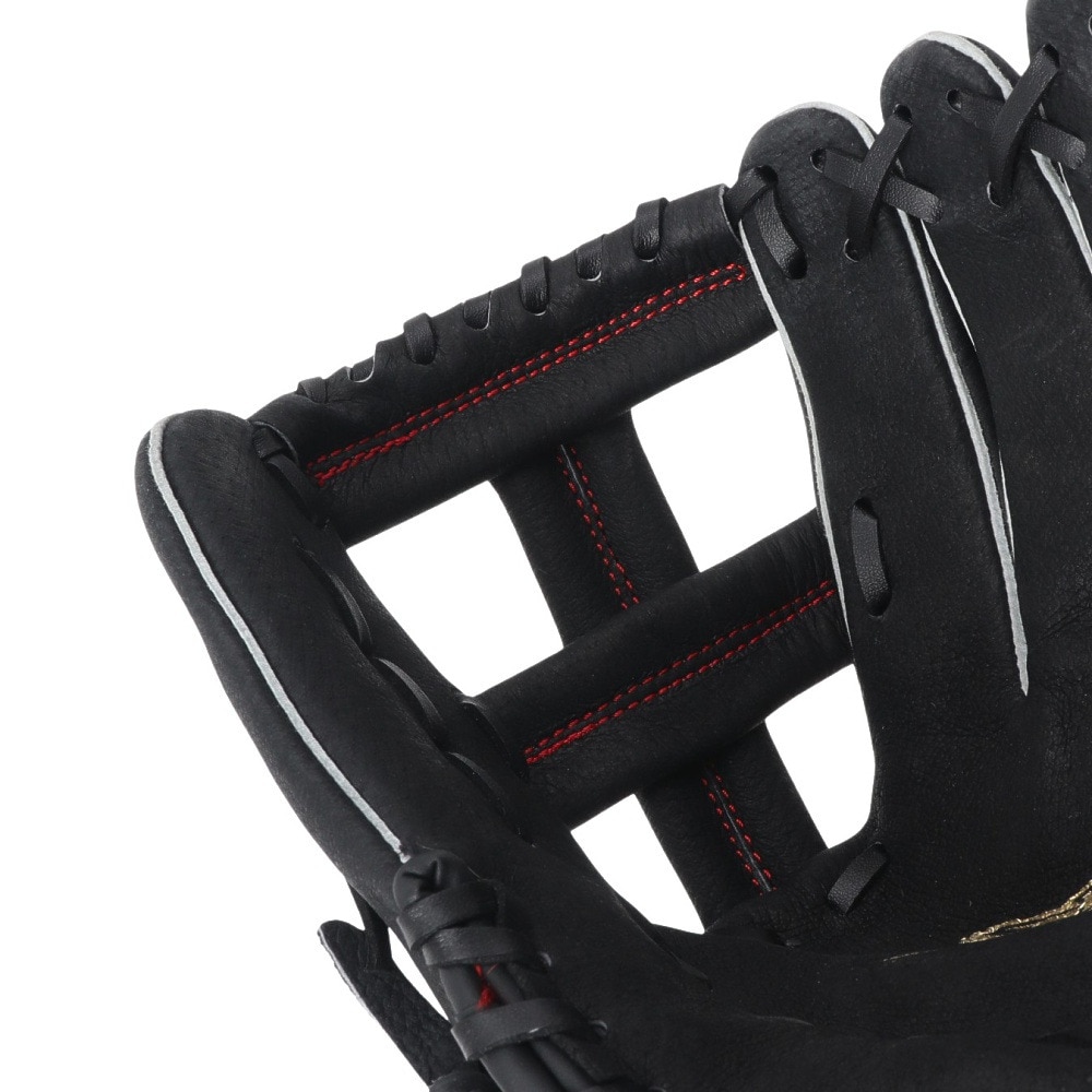 Mizuno ブラック　野球　グローブ　キッズ　少年 野球 少年野球 ミズノ 少年用 子供 小学生 高学年 ジュニア 軟式