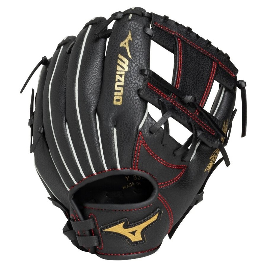 ミズノ（MIZUNO）（キッズ）少年軟式用グラブ オールラウンド用 野球グローブ ワイルドキッズ 1AJGY33900 09