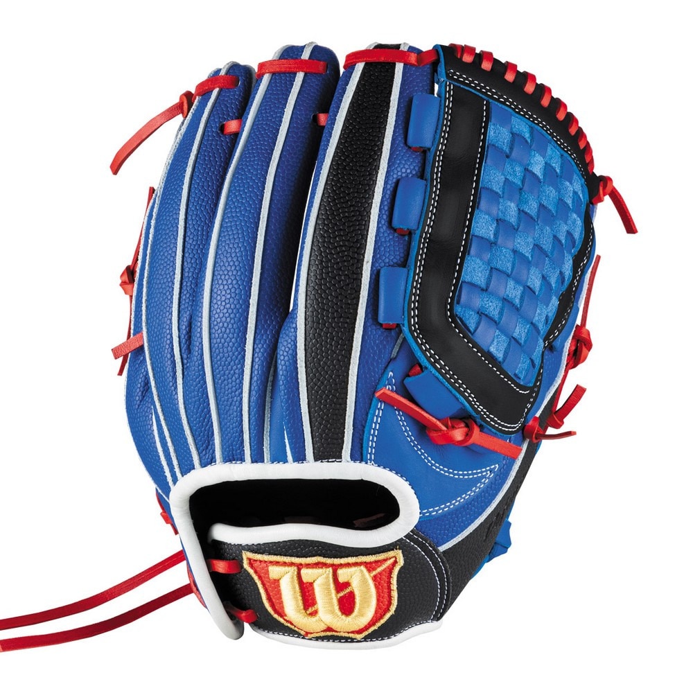 ウイルソン（Wilson）（キッズ）少年軟式用グラブ オールラウンド用 野球グローブ ジュニア用 D-MAX DUAL Jr. DJ型 WBW103900