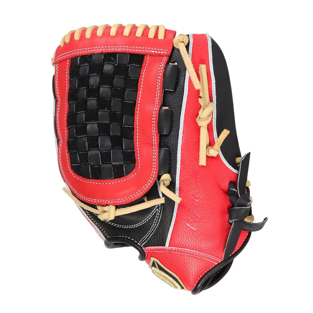 ウイルソン（Wilson）（キッズ）少年軟式用グラブ オールラウンド用 野球グローブ ジュニア用 D-MAX DUAL Jr. DJ型 WBW103902