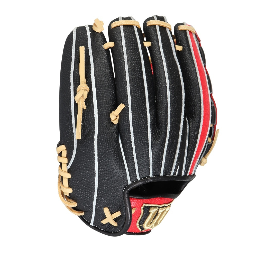 ウイルソン（Wilson）（キッズ）少年軟式用グラブ オールラウンド用 野球グローブ ジュニア用 D-MAX DUAL Jr. DJ型 WBW103902