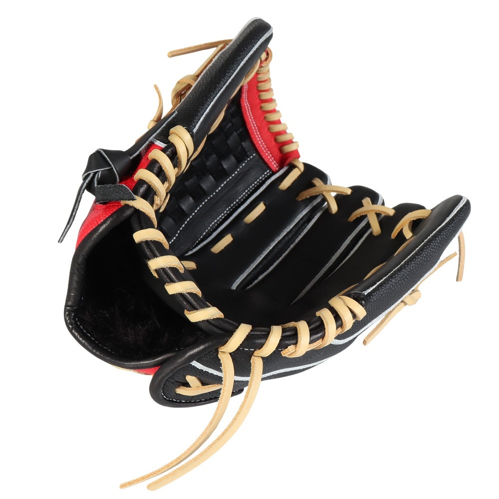 ウイルソン（Wilson）（キッズ）少年軟式用グラブ オールラウンド用 野球グローブ ジュニア用 D-MAX DUAL Jr. DJ型 WBW103902