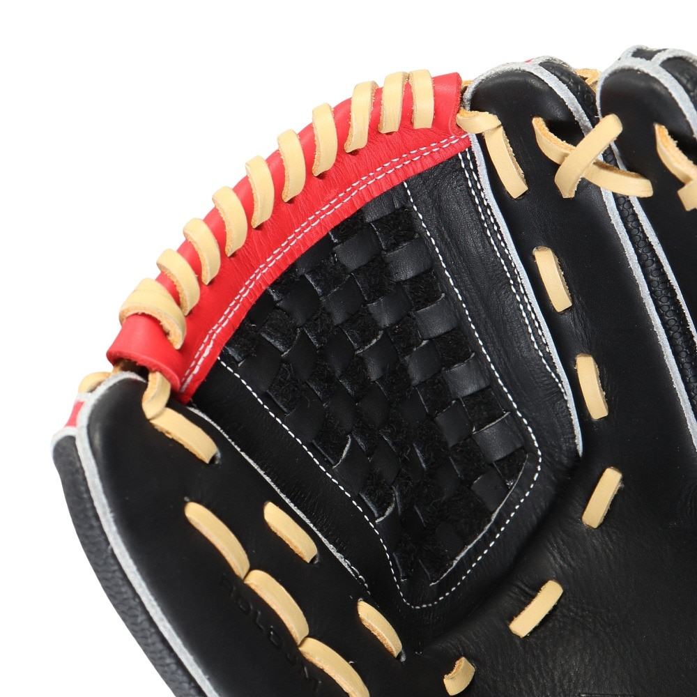 ウイルソン（Wilson）（キッズ）少年軟式用グラブ オールラウンド用 野球グローブ ジュニア用 D-MAX DUAL Jr. DJ型 WBW103902
